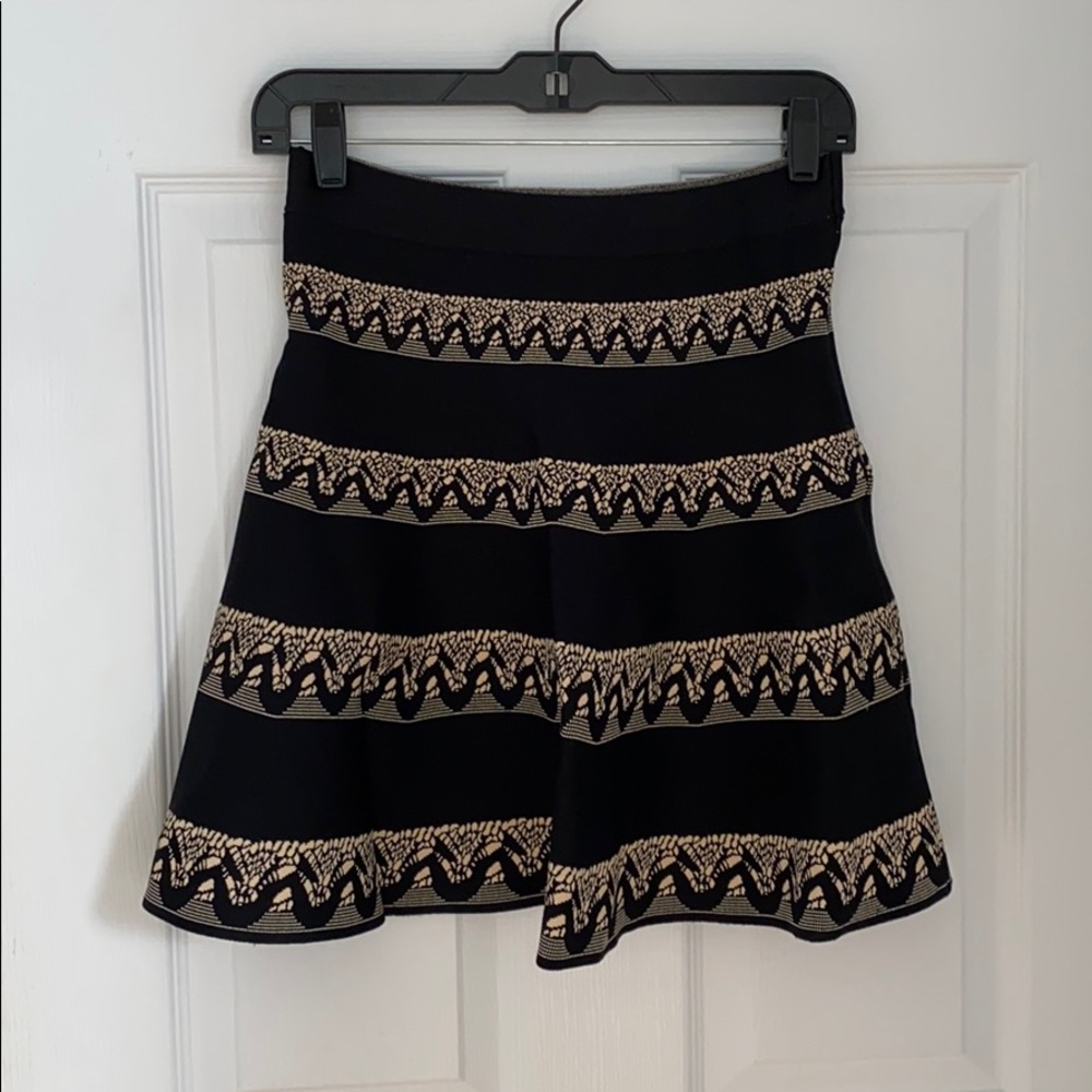 BCBG MaxAzria fit and flare skirt